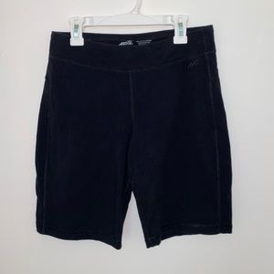 Black biker shorts